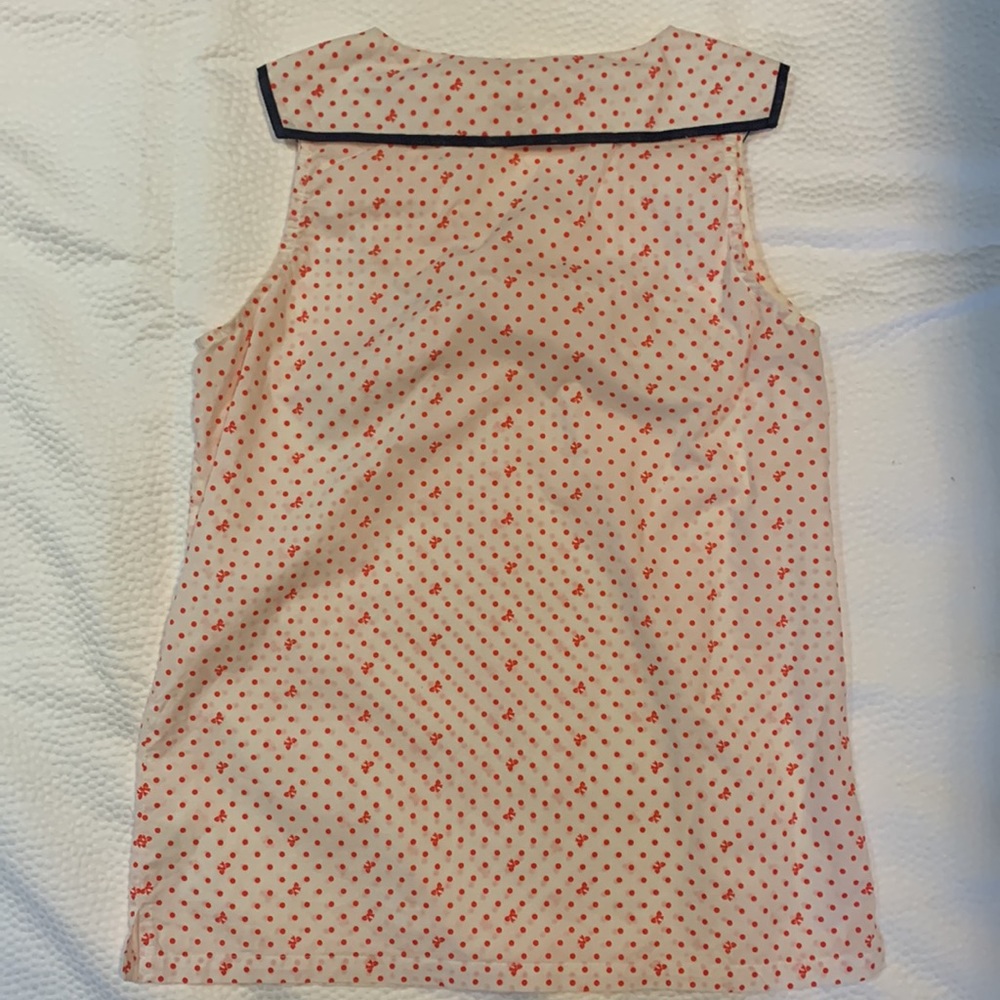 Boutique Polka Dot Sailor Top - Picture 6 of 6